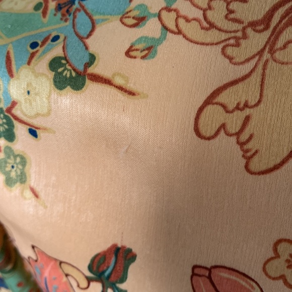 Zara | Trf Collection | Oriental Print Kimono Dress | XS - Picture 3 of 16